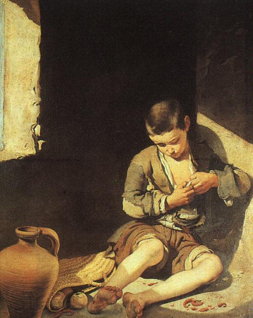 Bartolome Esteban Murillo The Young Beggar Germany oil painting art